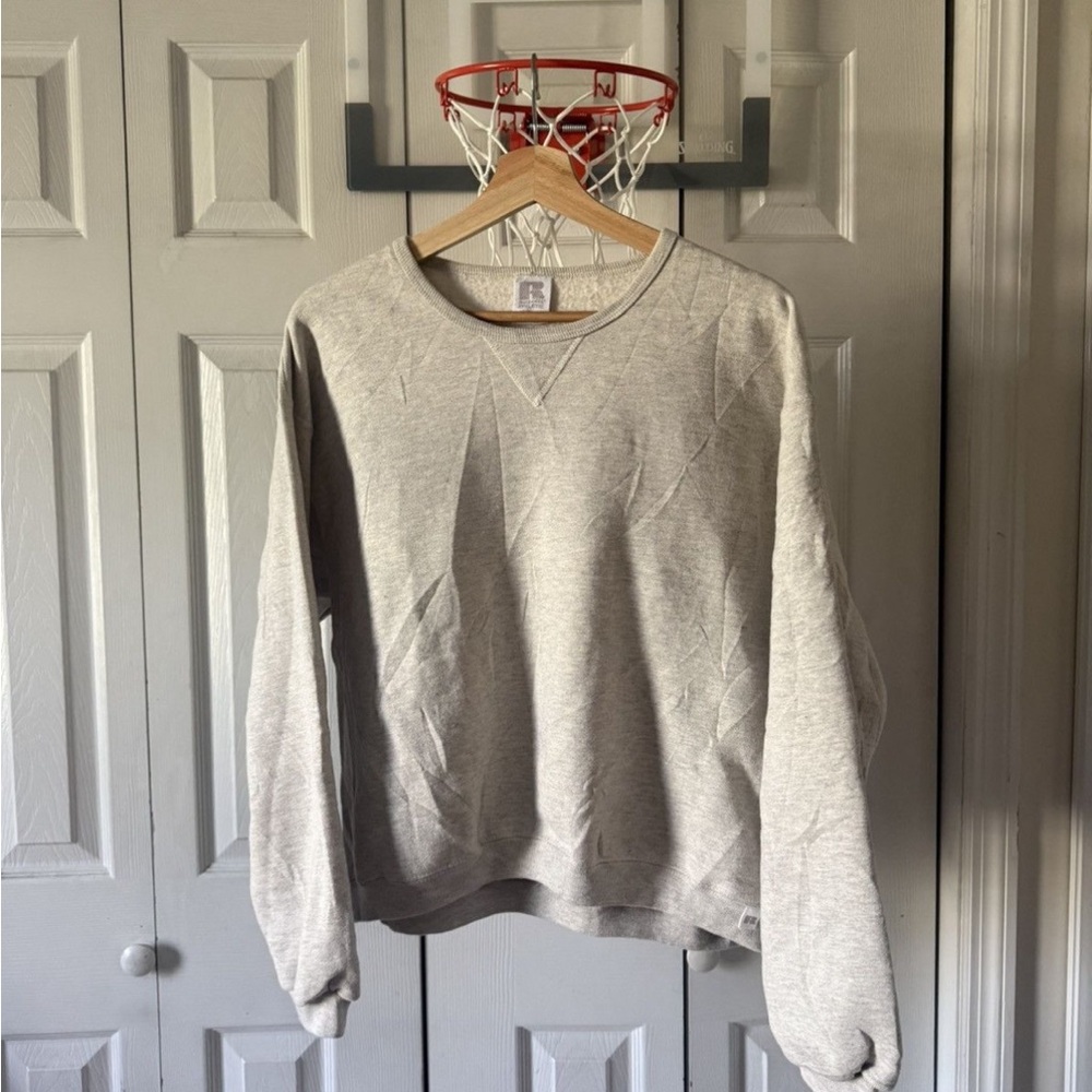 Vintage Russell Gray Crewneck Sweatshirt